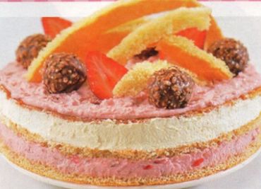 Smetanový dort s pralinkami - rychlovka