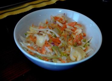 Zelný salát coleslaw podle Hanky Michopulu