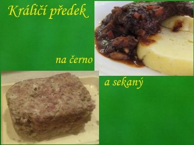 Dva naše recepty na králičí předek