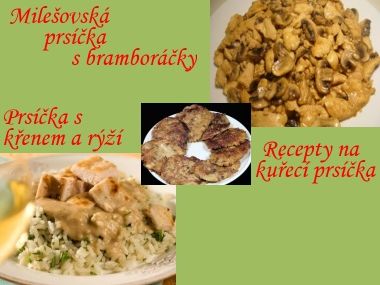 Dva recepty na kuřecí prsíčka