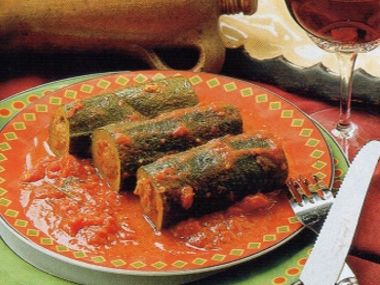 Zucchini ripieni čili Plněné cukety
