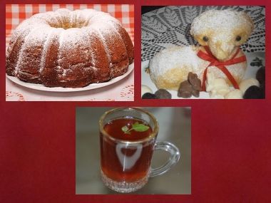 Bábovka, beránek a bylinkový čaj