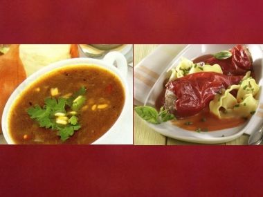 Oběd 78 - Neapolská polévka a Lusky s rajskou