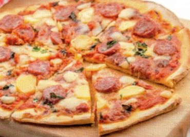 Pizza patate + Salsiccia, Verena