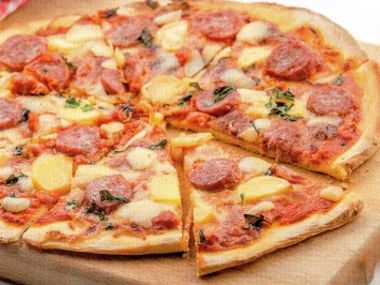 Pizza patate + Salsiccia, Verena