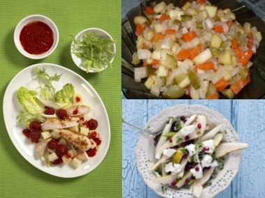 Saláty s ovocem - rychlovka do 20ti minut