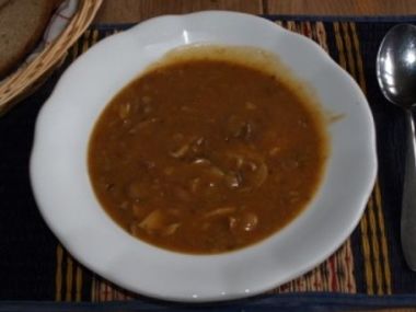 Guláš z hříbků - maminčin recept