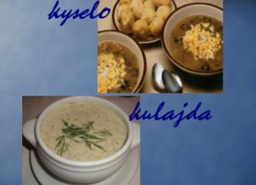 Polévky ze mlejna