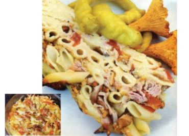 Zapečené lišky s penne