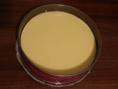 Vanilkový cheesecake z máslových sušenek