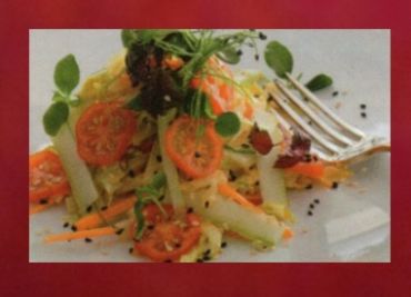Večeře 43 - Zeleninový salát s dresinkem