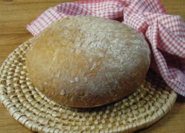 Bramborový chlebík s kyškou