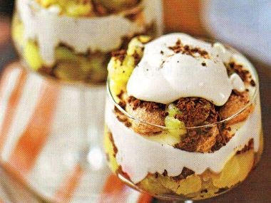 Lahodné jablečné tiramisu