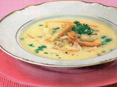 Rybí polévka - jemně krémová