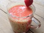 Dětský melounovo-jahodový shake a smoothie nanuk