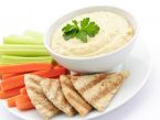 Hummus s křupavou zeleninou