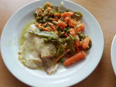 Ryba na zelenině podle pana Miroslava
