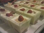 Mascarpone s jahodami/čokoládou