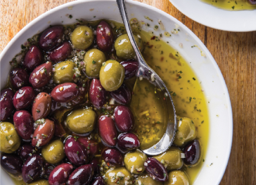 Marinované olivy 2