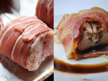 Králík (nebo kuře) v balíčku