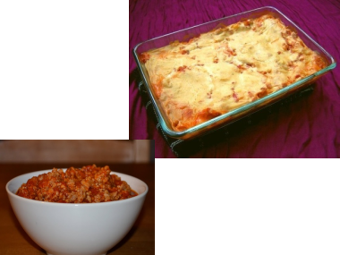 Ragú na zapečené lasagne