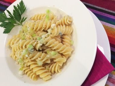 Fusilli s gorgonzolou