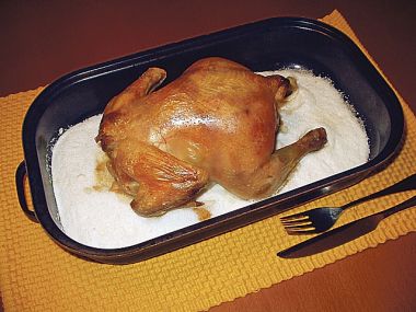 Kuře na soli