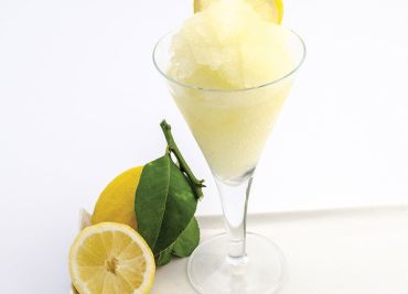 Citronová granita