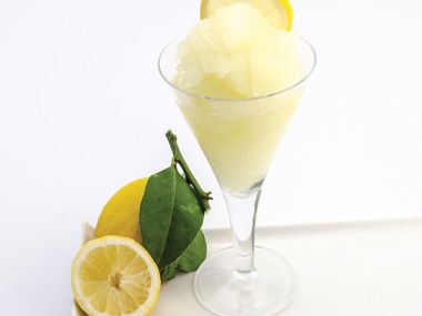 Citronová granita