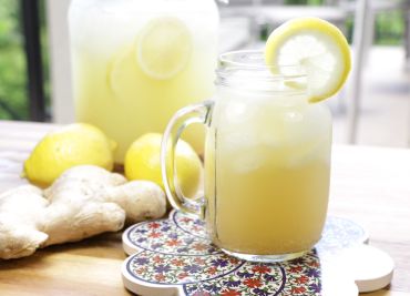 Domácí zázvorová limonáda