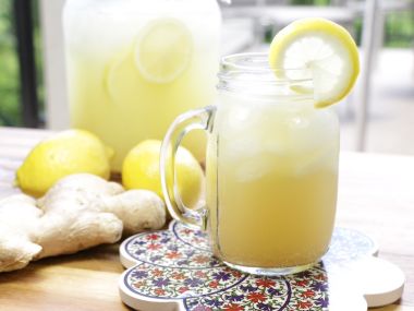 Domácí zázvorová limonáda