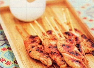 Kuřecí Satay - recept z Bali