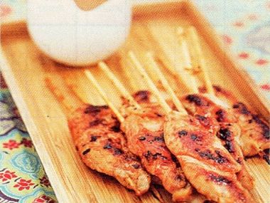 Kuřecí Satay - recept z Bali