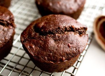Kakaové muffinky z kysaného zelí