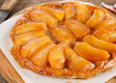 Tarte tatin - jablečný obrácený koláč