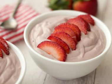 Jahodový jogurt